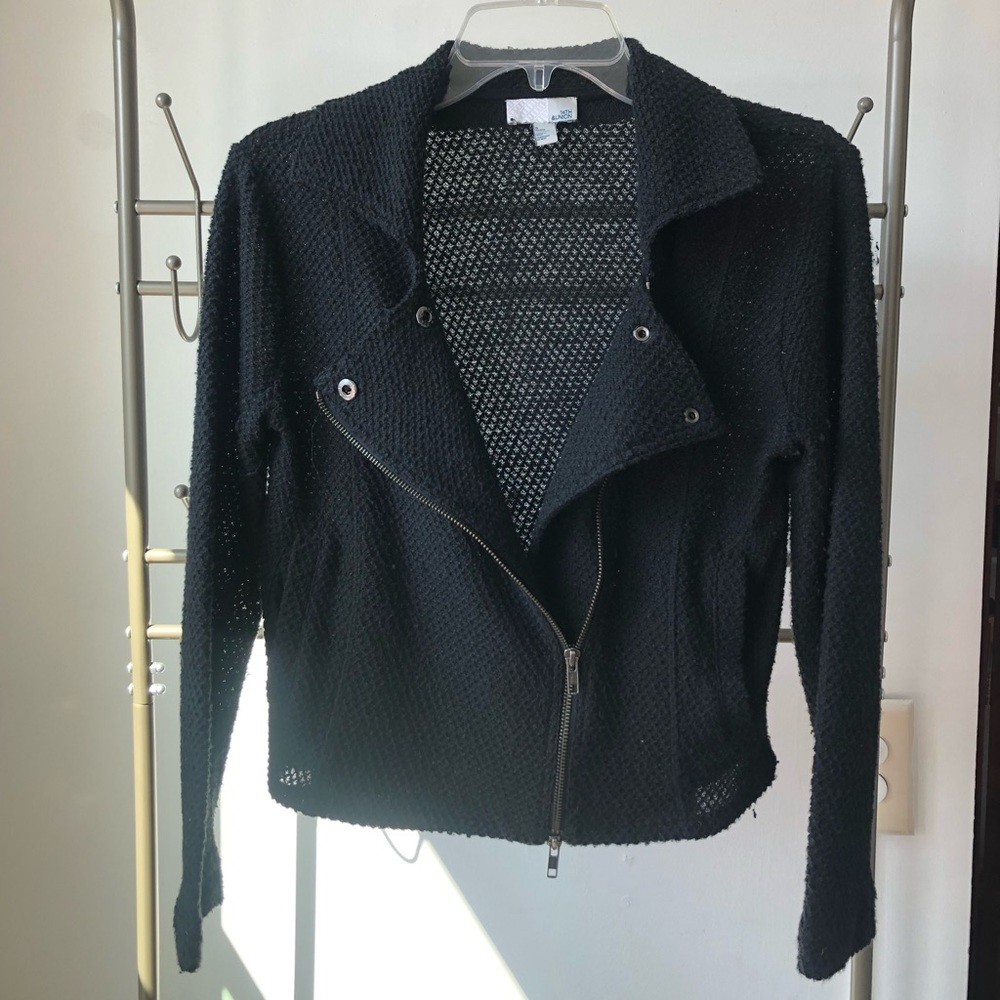 Knit jersey blazer